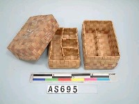 藏品(草葉編盒)的圖片